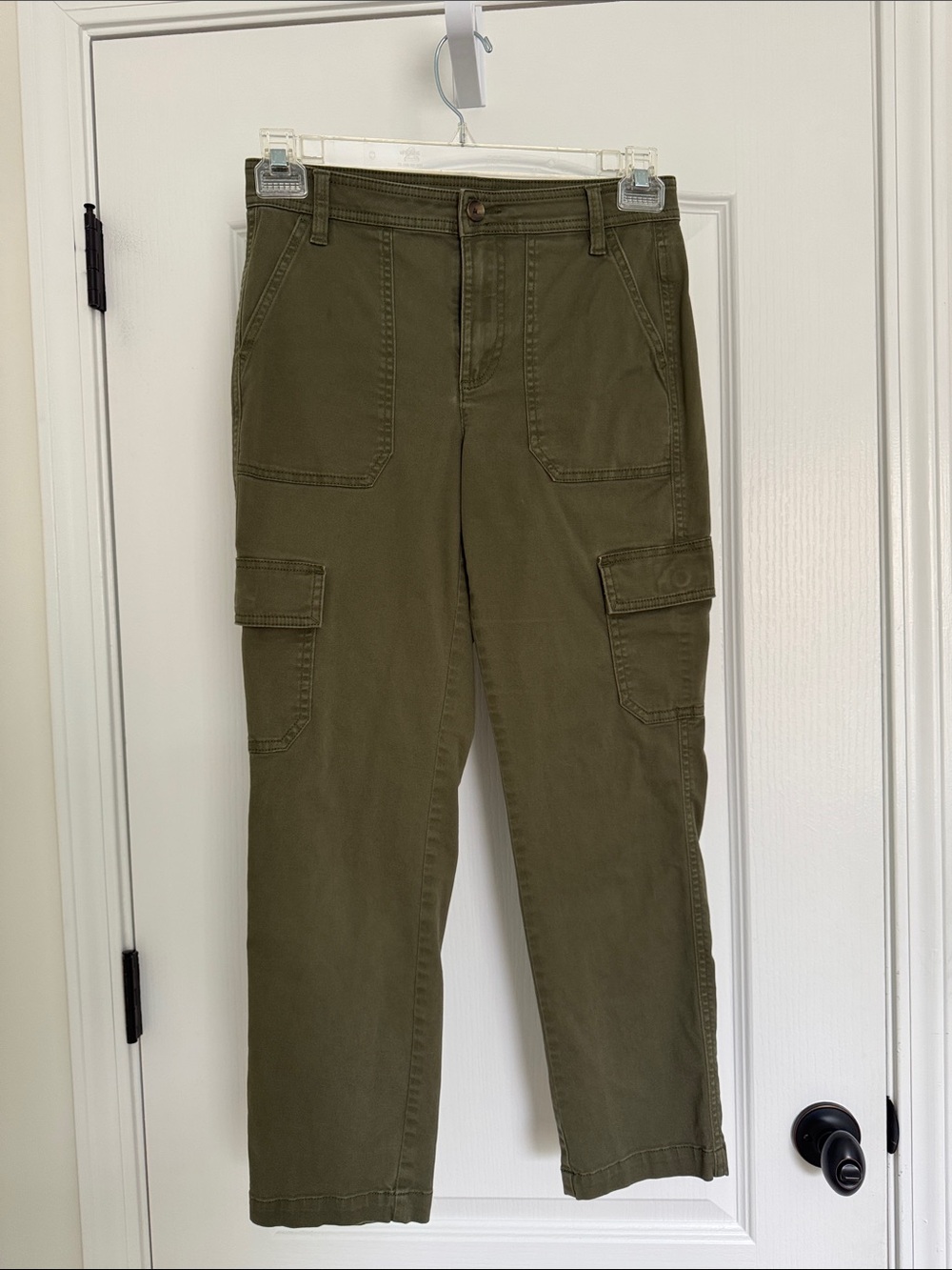 Women’s Olive Green Cargo Pants